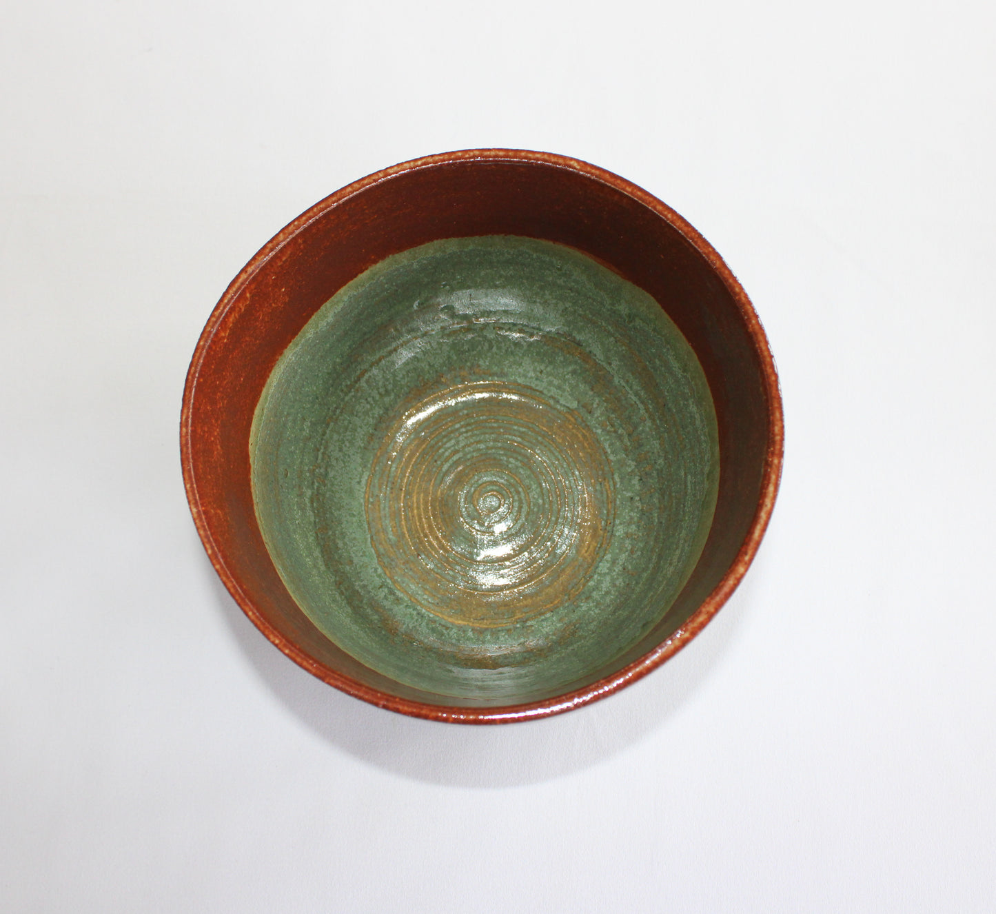 Serving bowl | Decorative bowl - Purple and Brown