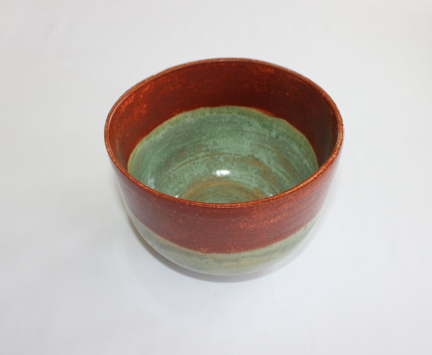 Serving bowl | Decorative bowl - Purple and Brown