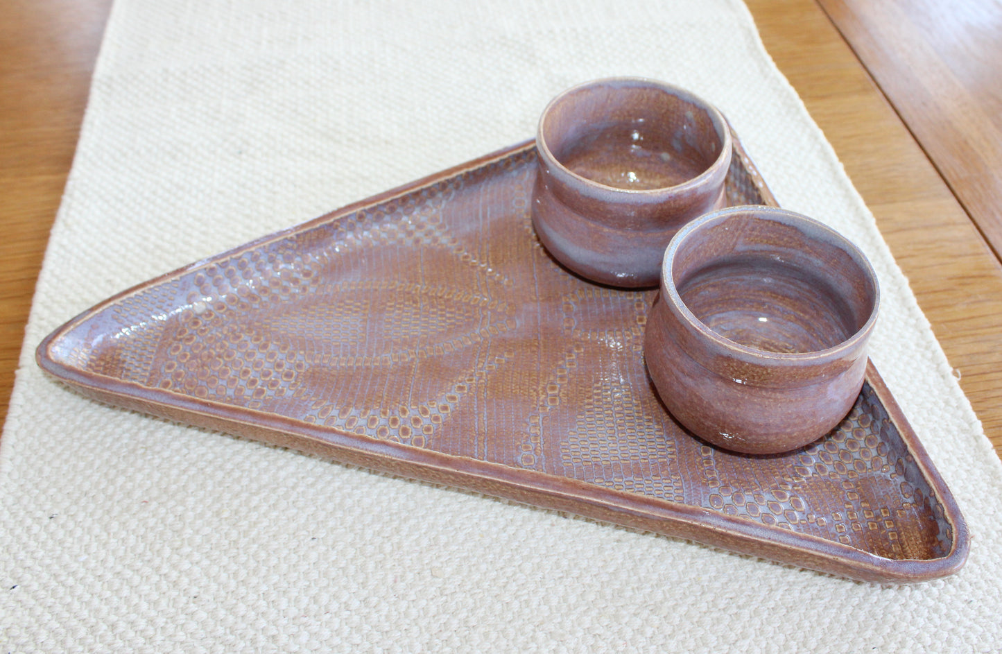 Triangle Dips & Dine set