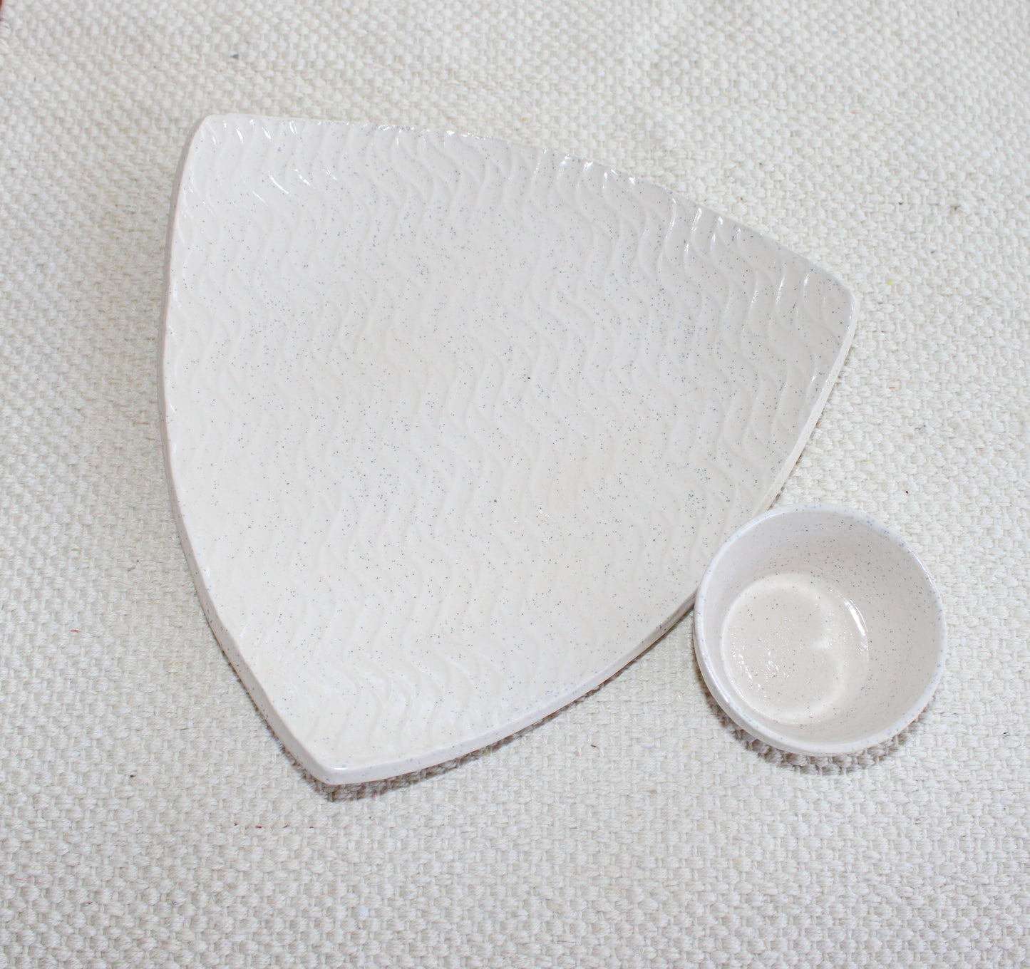 Triangle Dip & Dine set