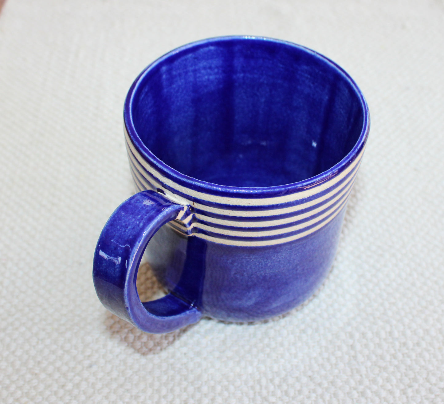 Large Blue Mug