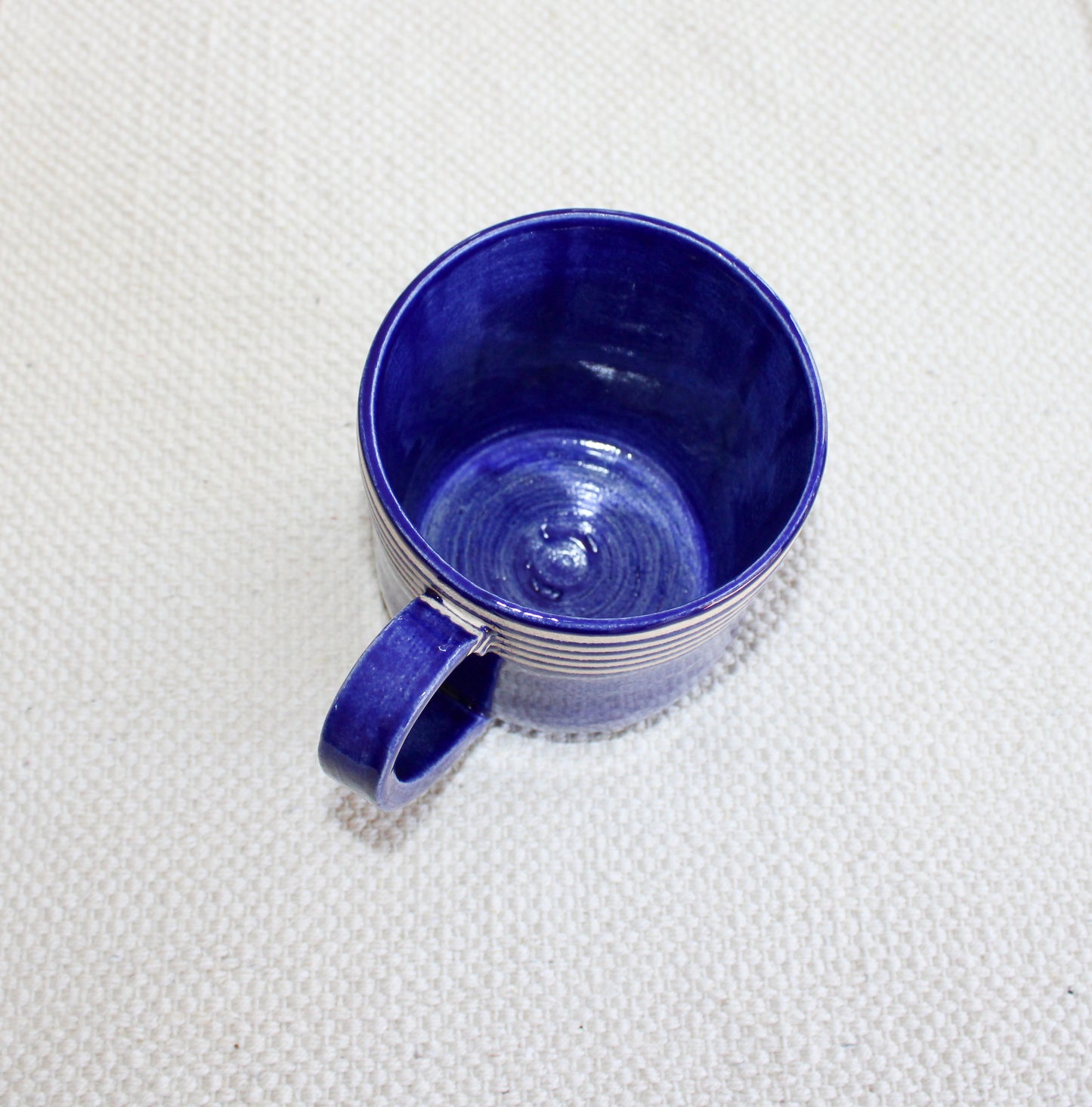 Large Blue Mug