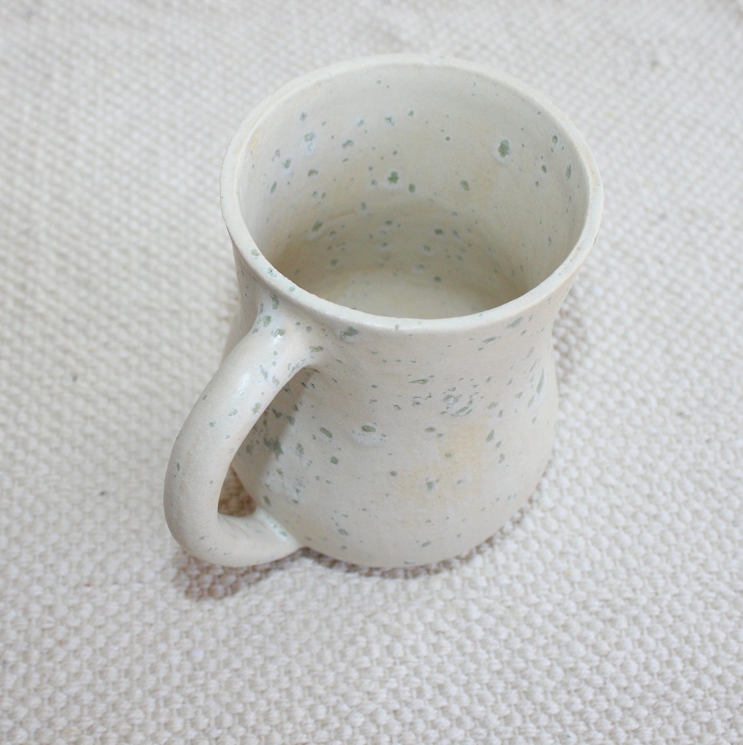 Large White Mug