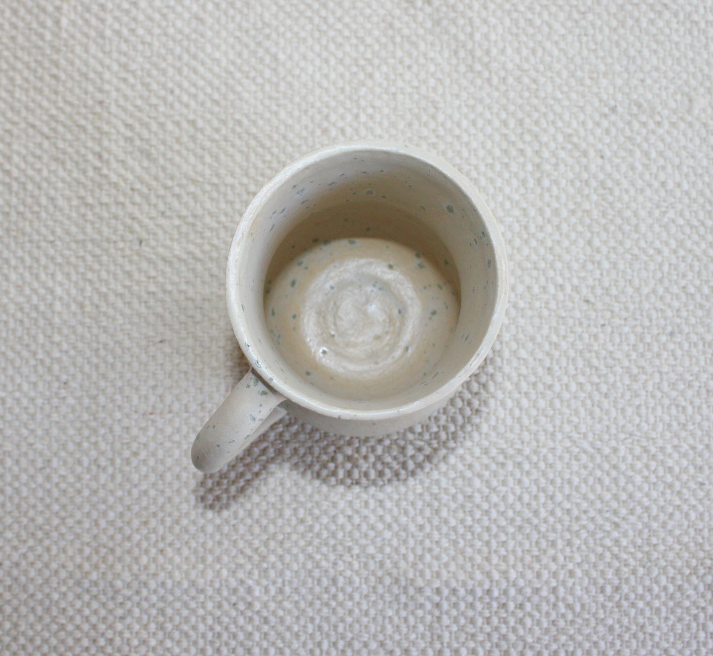 Large White Mug
