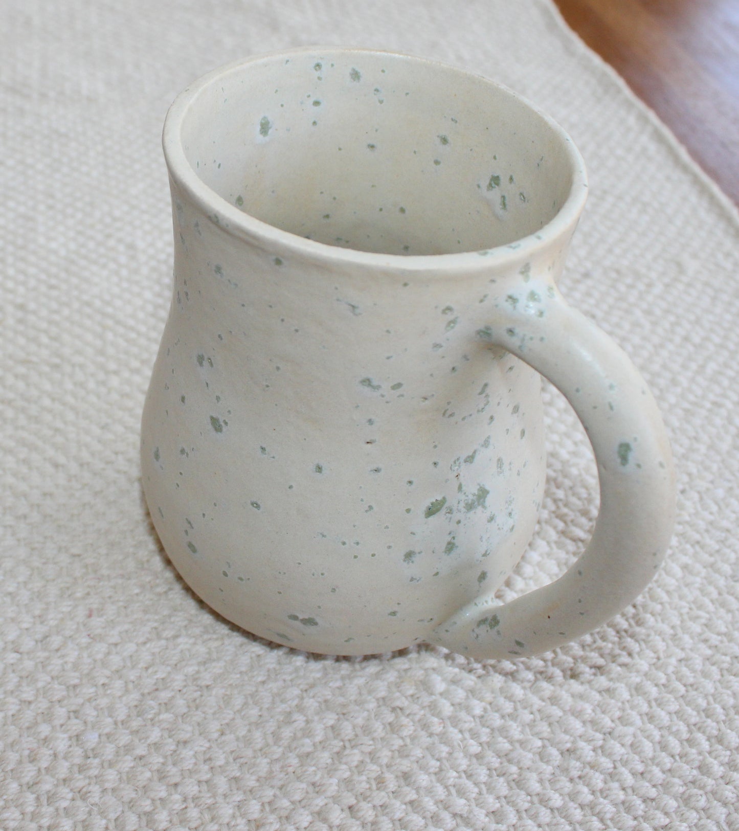 Large White Mug