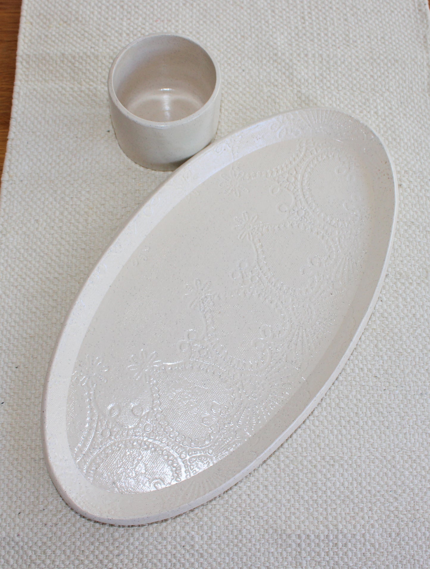 Large Dip & Dine set - White