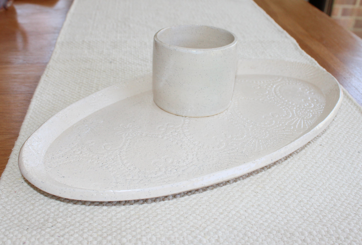 Large Dip & Dine set - White