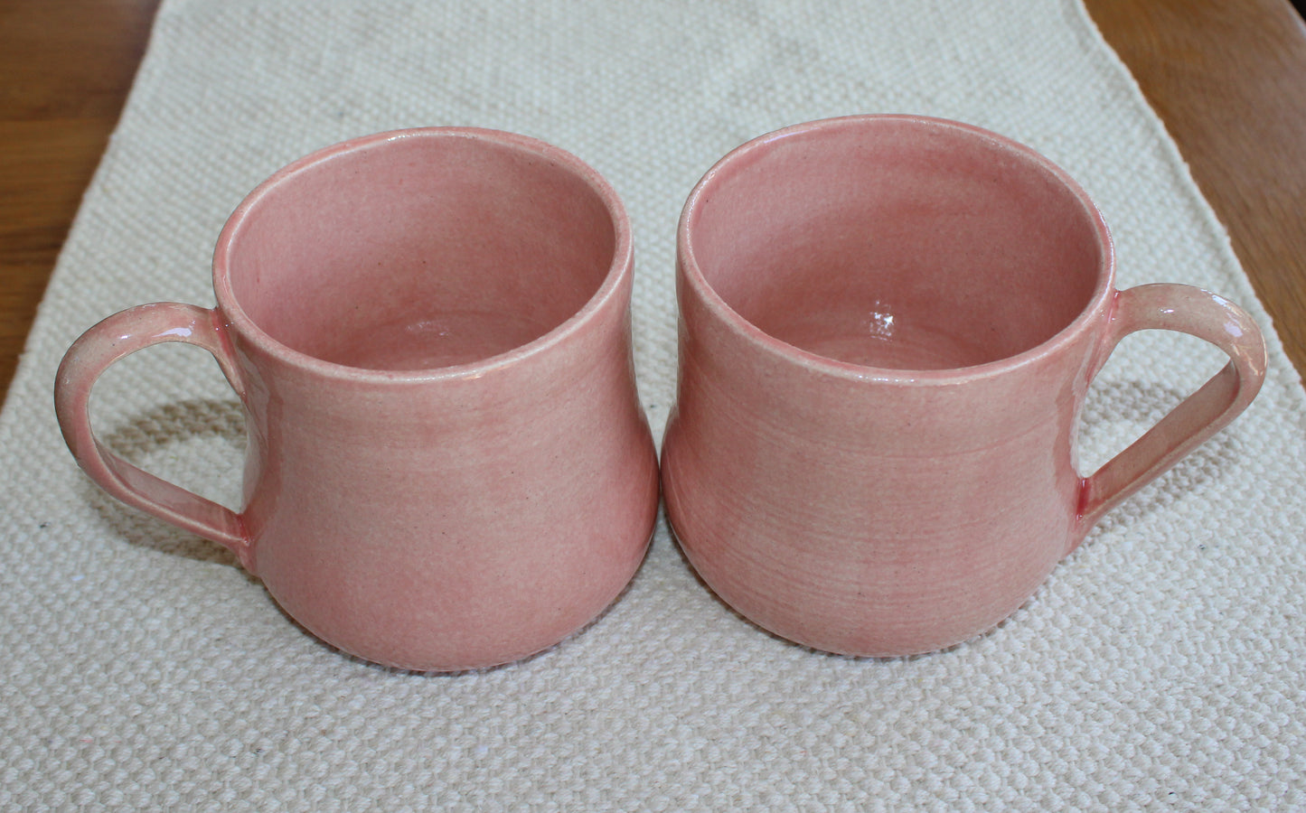 Large Pink Mugs