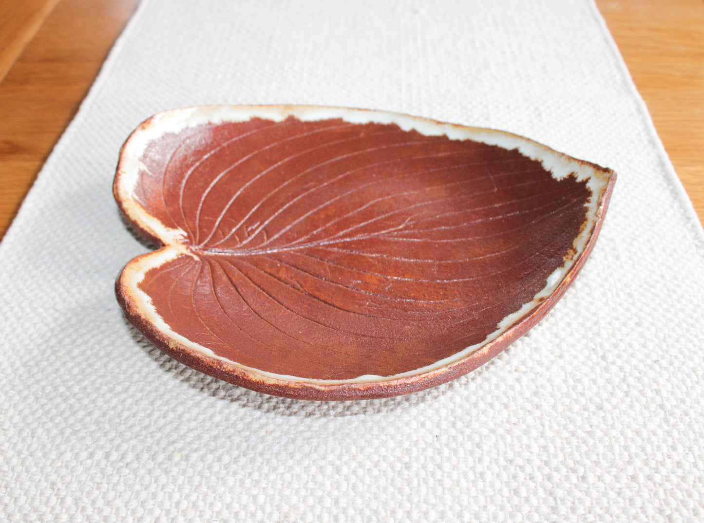 Leaf plate | Home Decor - Brown