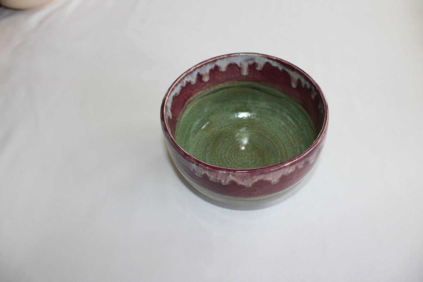 Serving bowl | Decorative bowl - Purple and Green