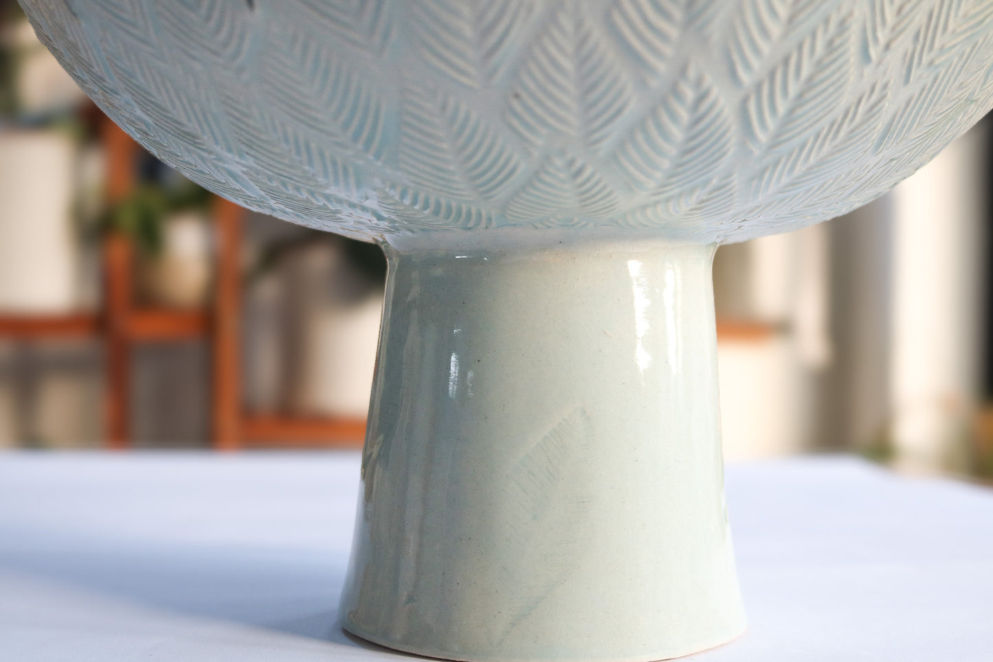 Ceramic Pedestal | Footed bowl | Home decor