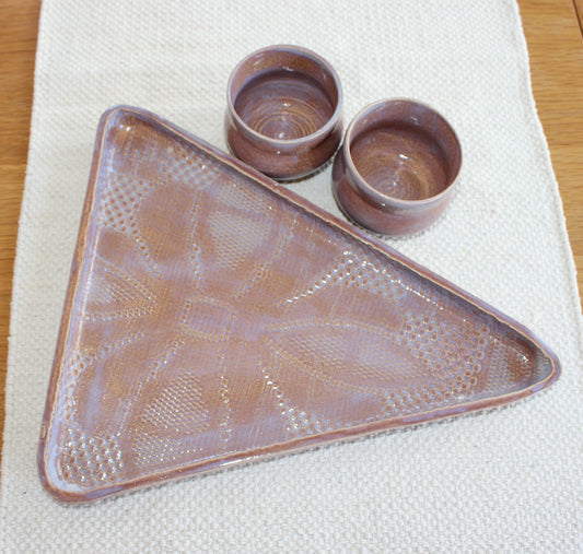 Triangle Dips & Dine set