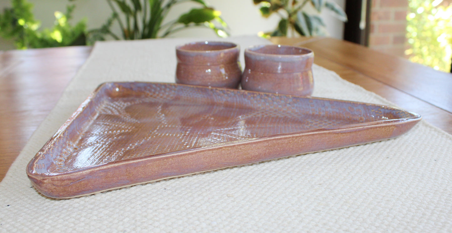 Triangle Dips & Dine set