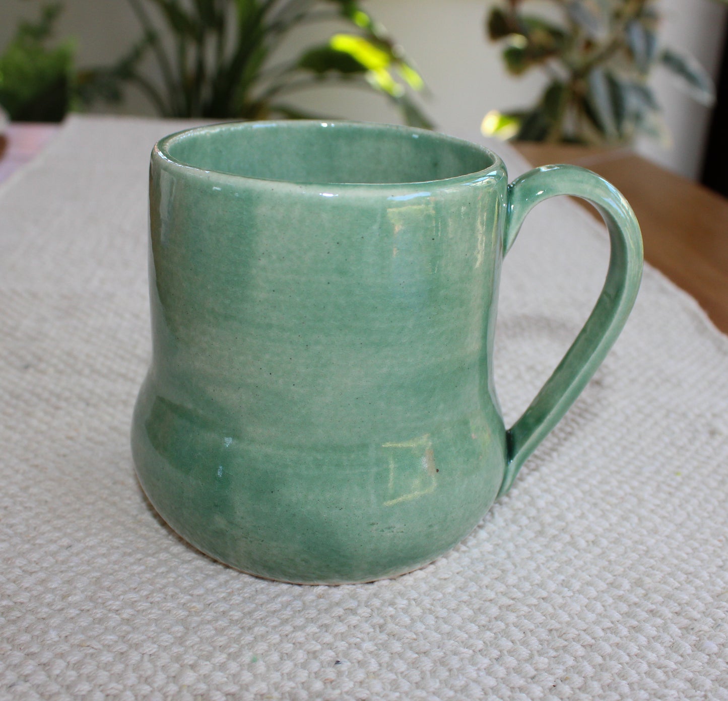 Large Pale Green Mug