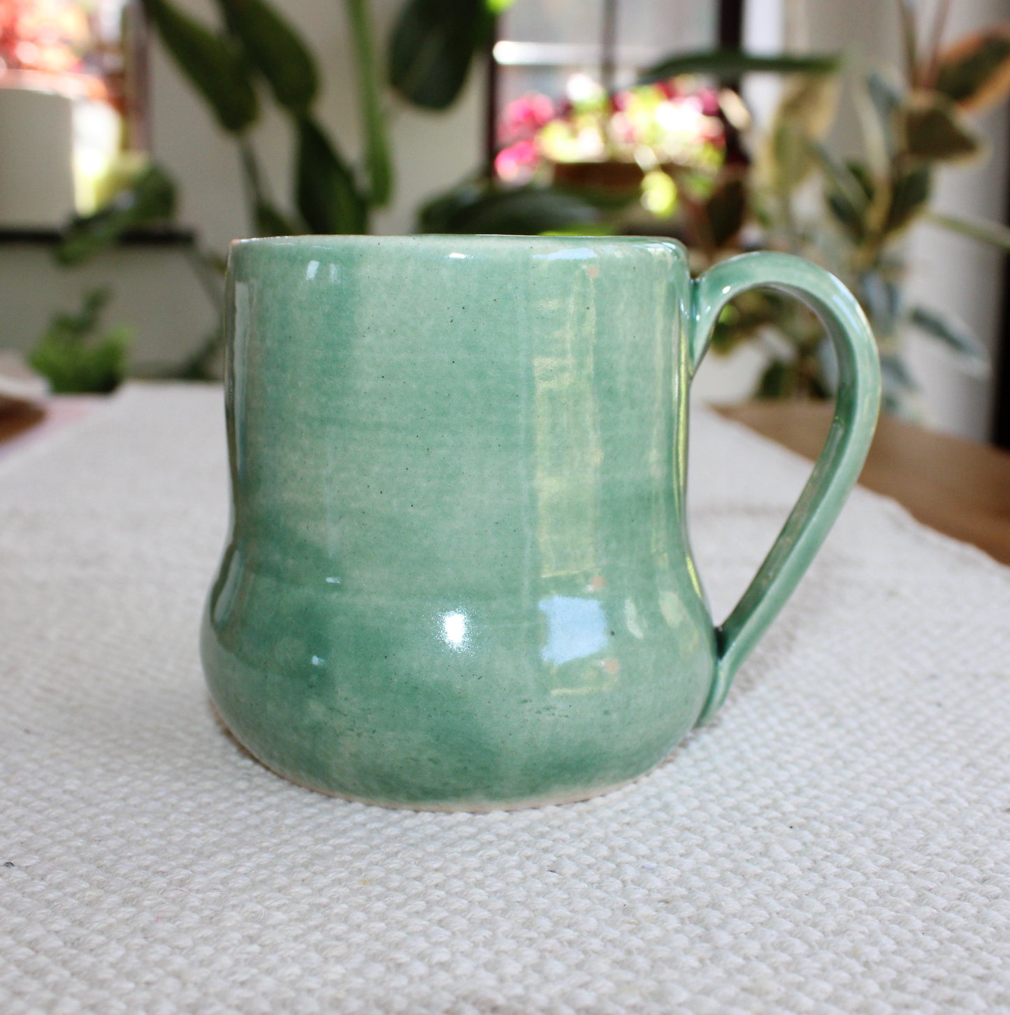 Large Pale Green Mug