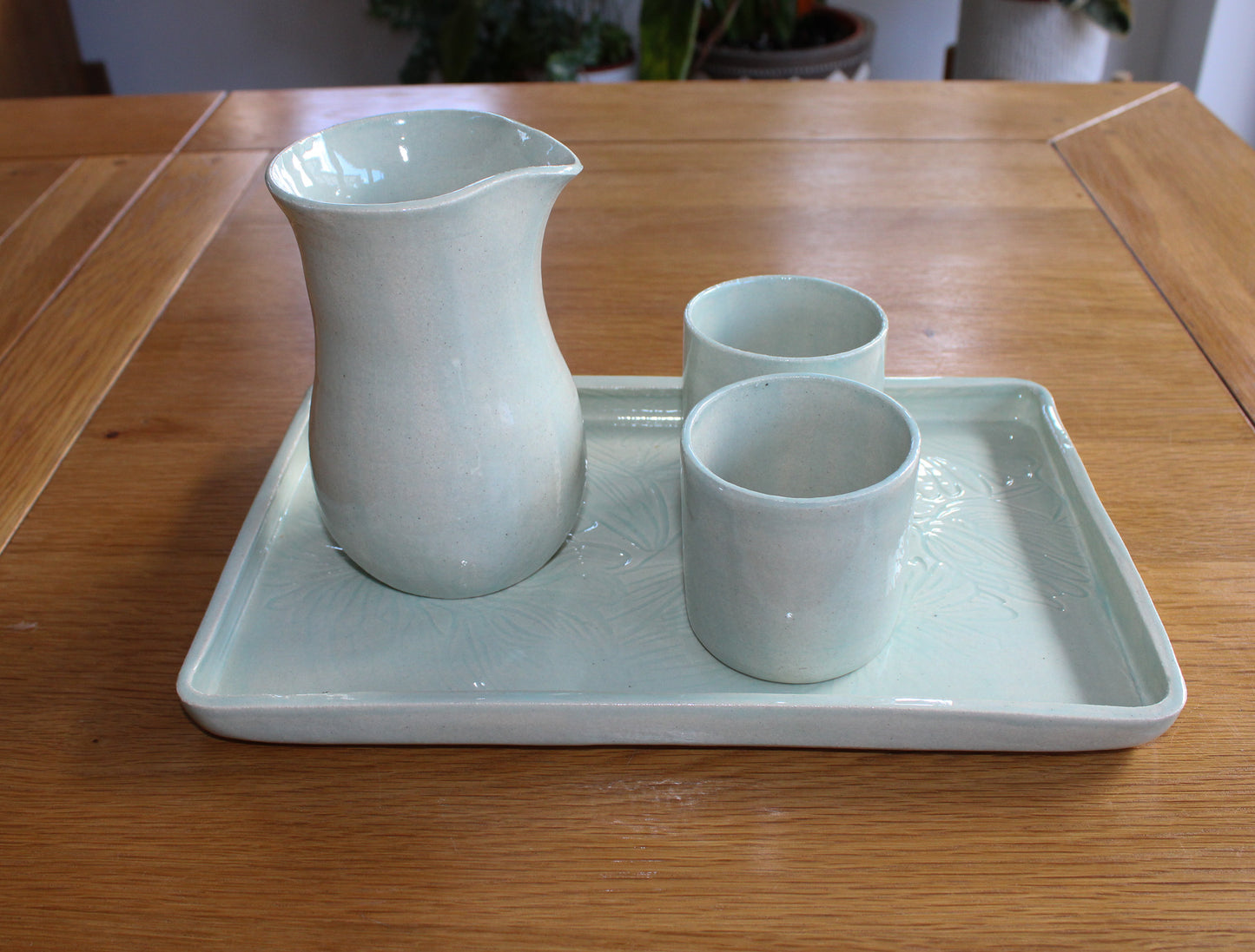 Pitcher set - sky blue