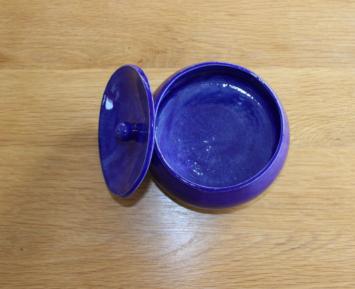 Cereal | Soup bowl with lid - cobalt