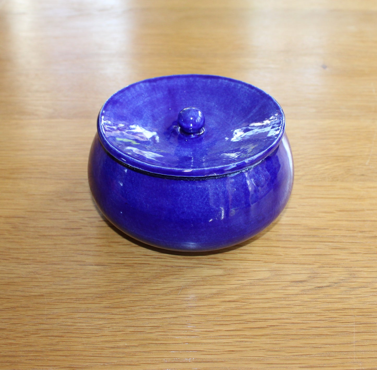 Cereal | Soup bowl with lid - cobalt