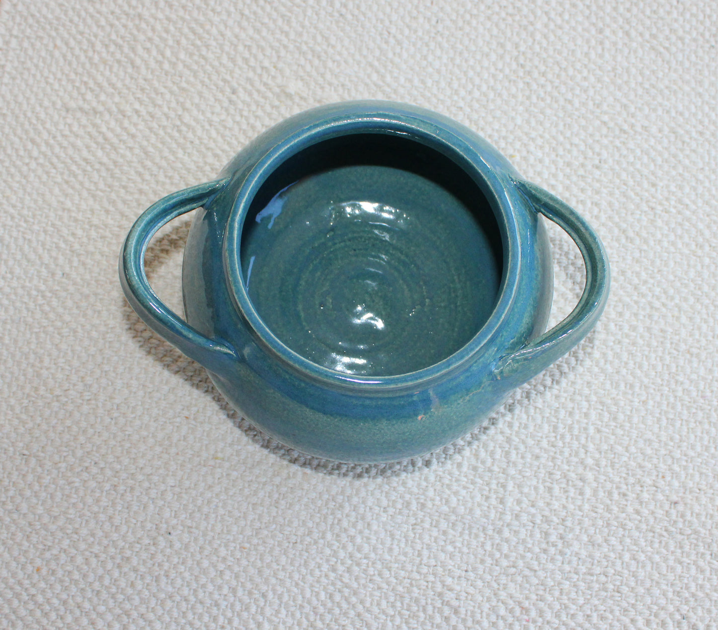 Sauce bowl | Soup bowl with handles - blue