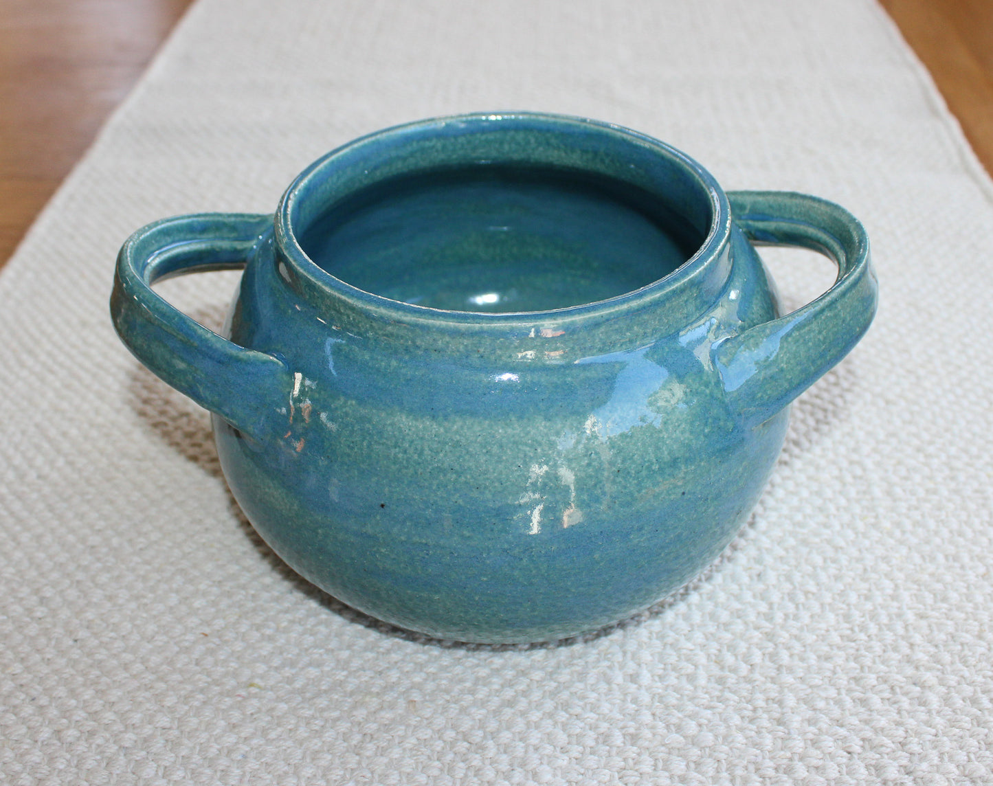 Sauce bowl | Soup bowl with handles - blue