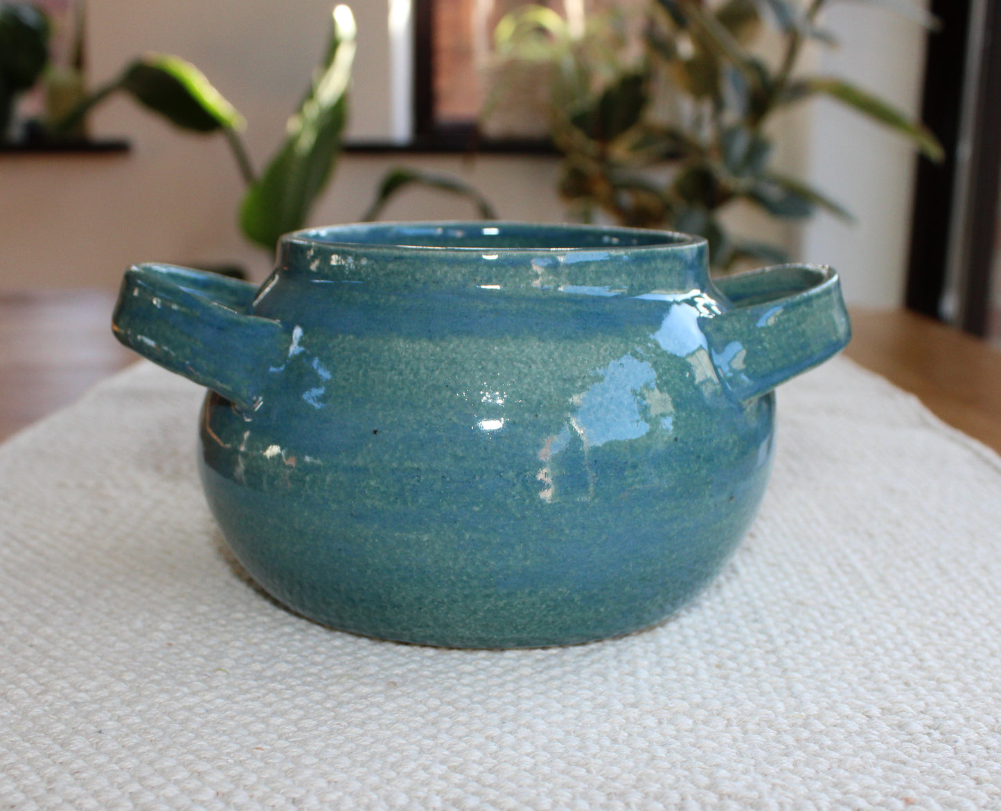 Sauce bowl | Soup bowl with handles - blue