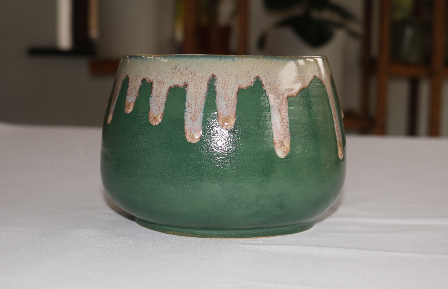 Serving bowl | Decorative bowl | Planter - Green