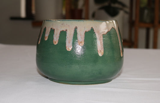 Serving bowl | Decorative bowl | Planter - Green