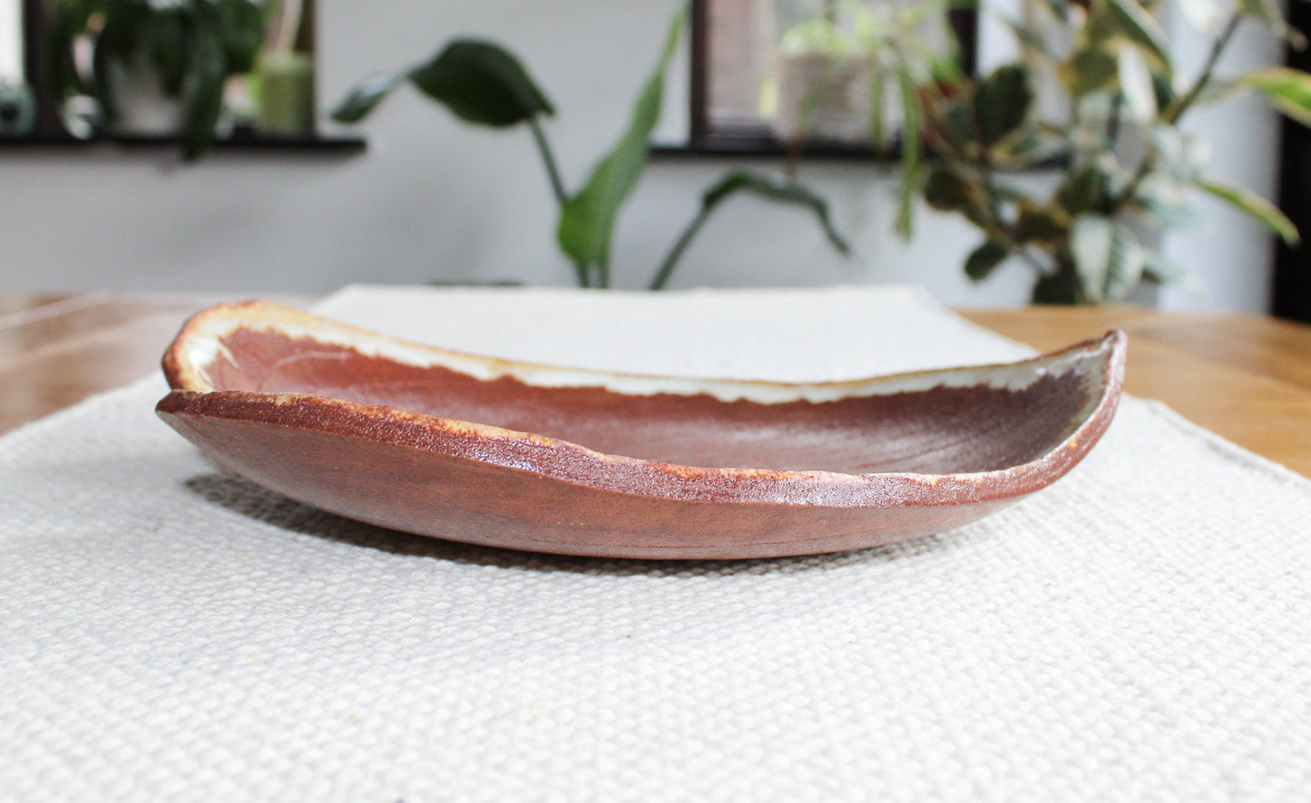 Leaf plate | Home Decor - Brown