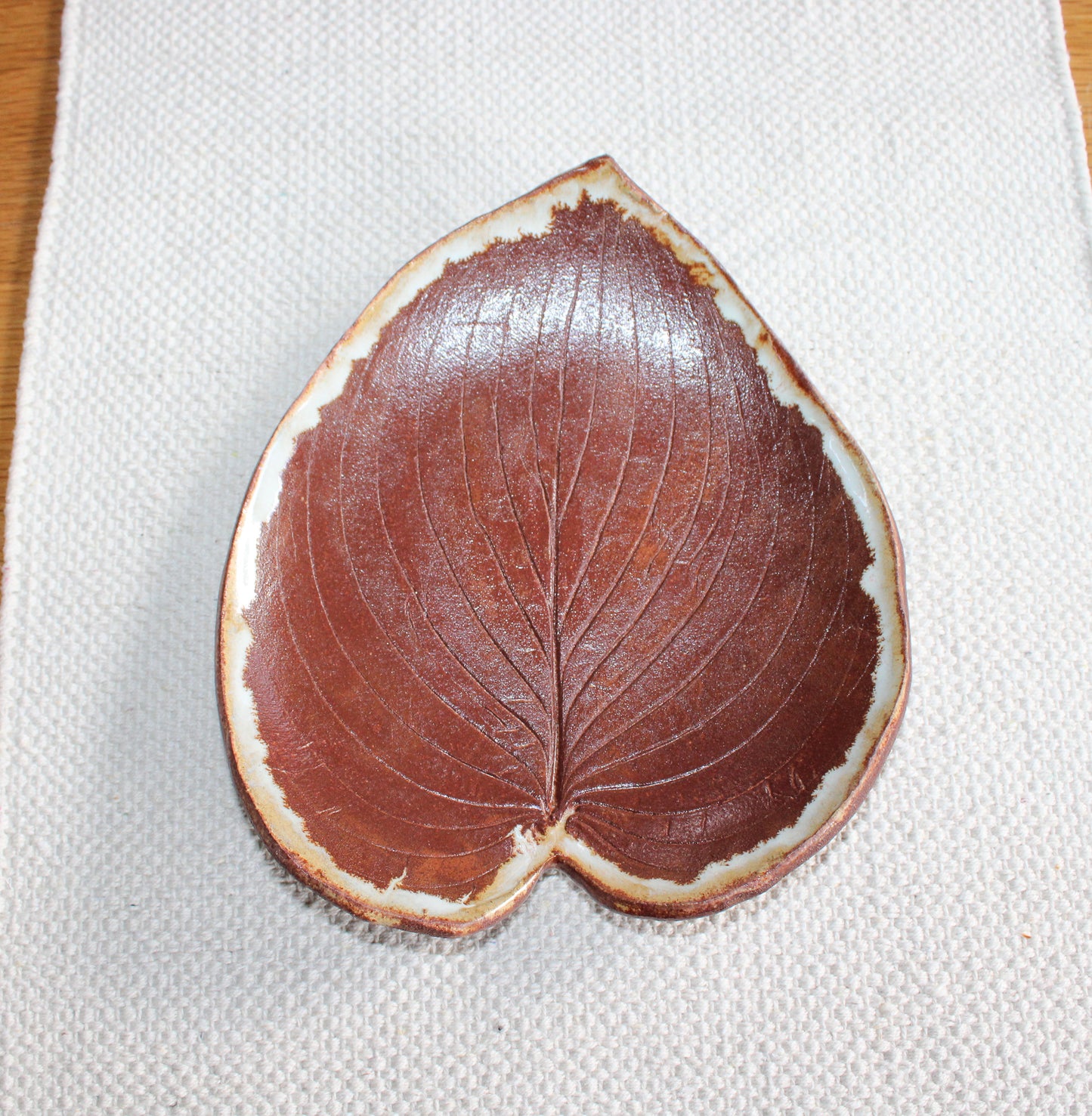 Leaf plate | Home Decor - Brown