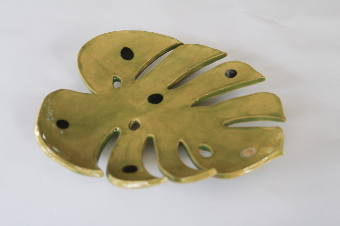 Monstera leaf plate | Home Decor