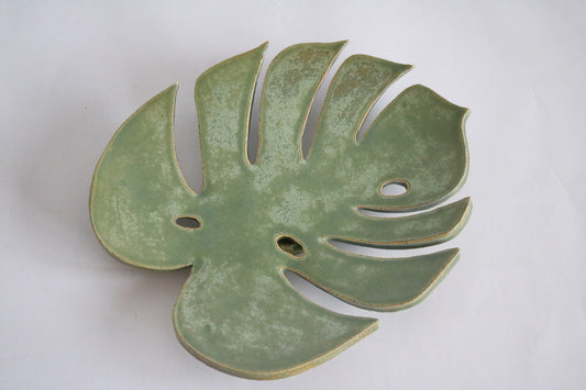 Monstera leaf plate 2 | Home Decor