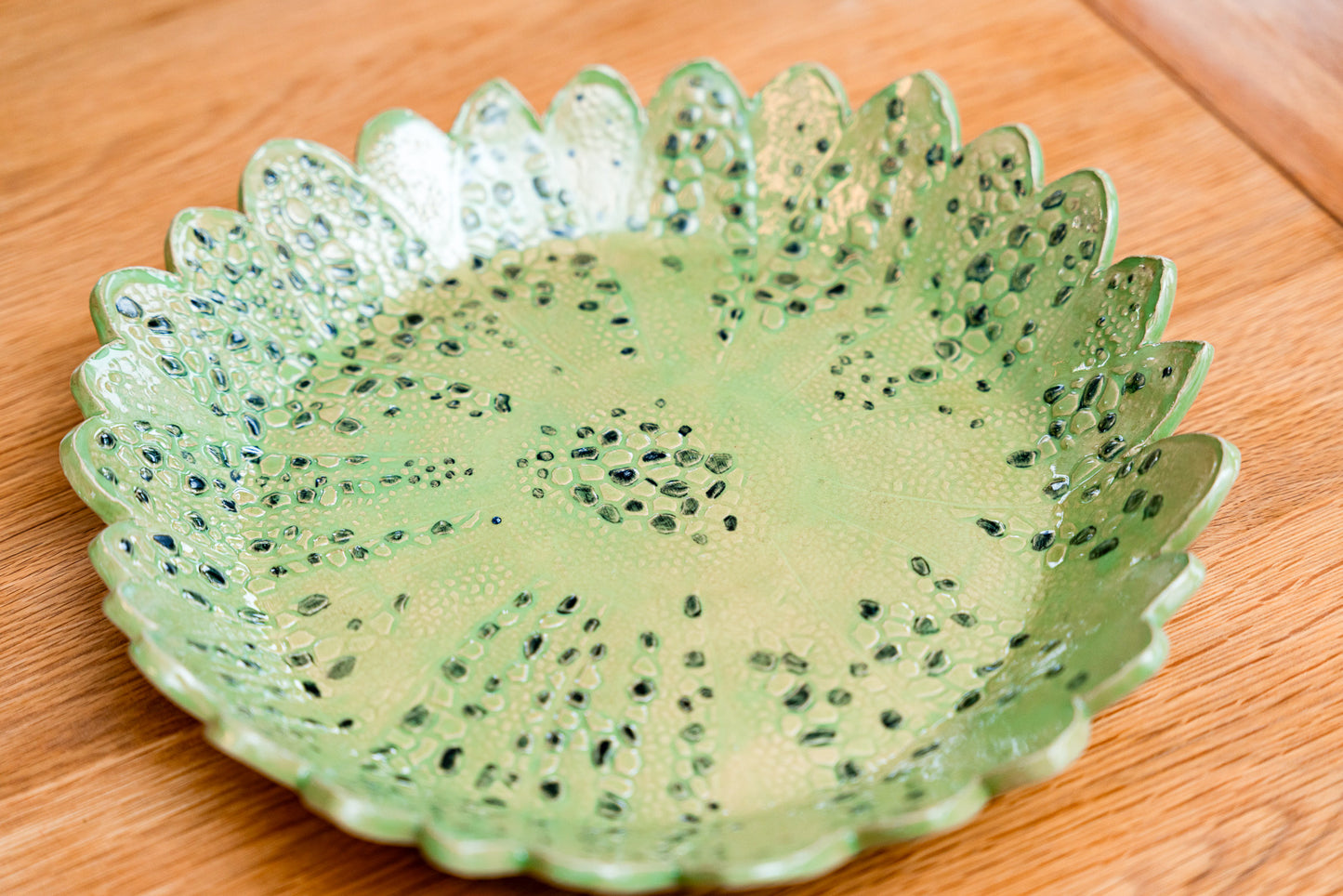 Patterned fruit bowl | Large platter | Charcuterie plate