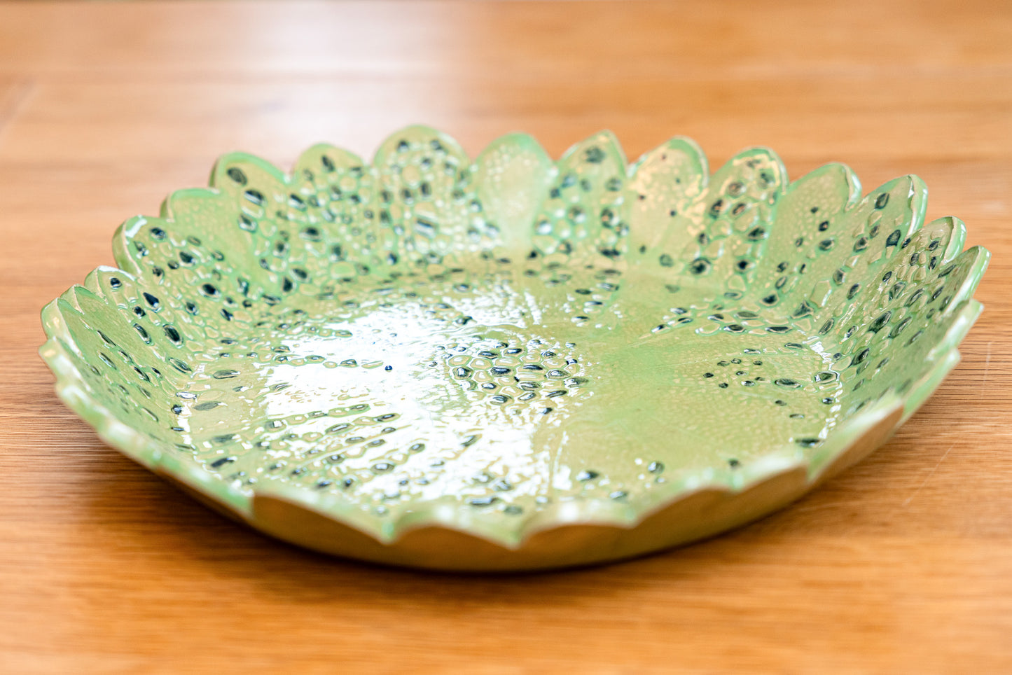 Patterned fruit bowl | Large platter | Charcuterie plate