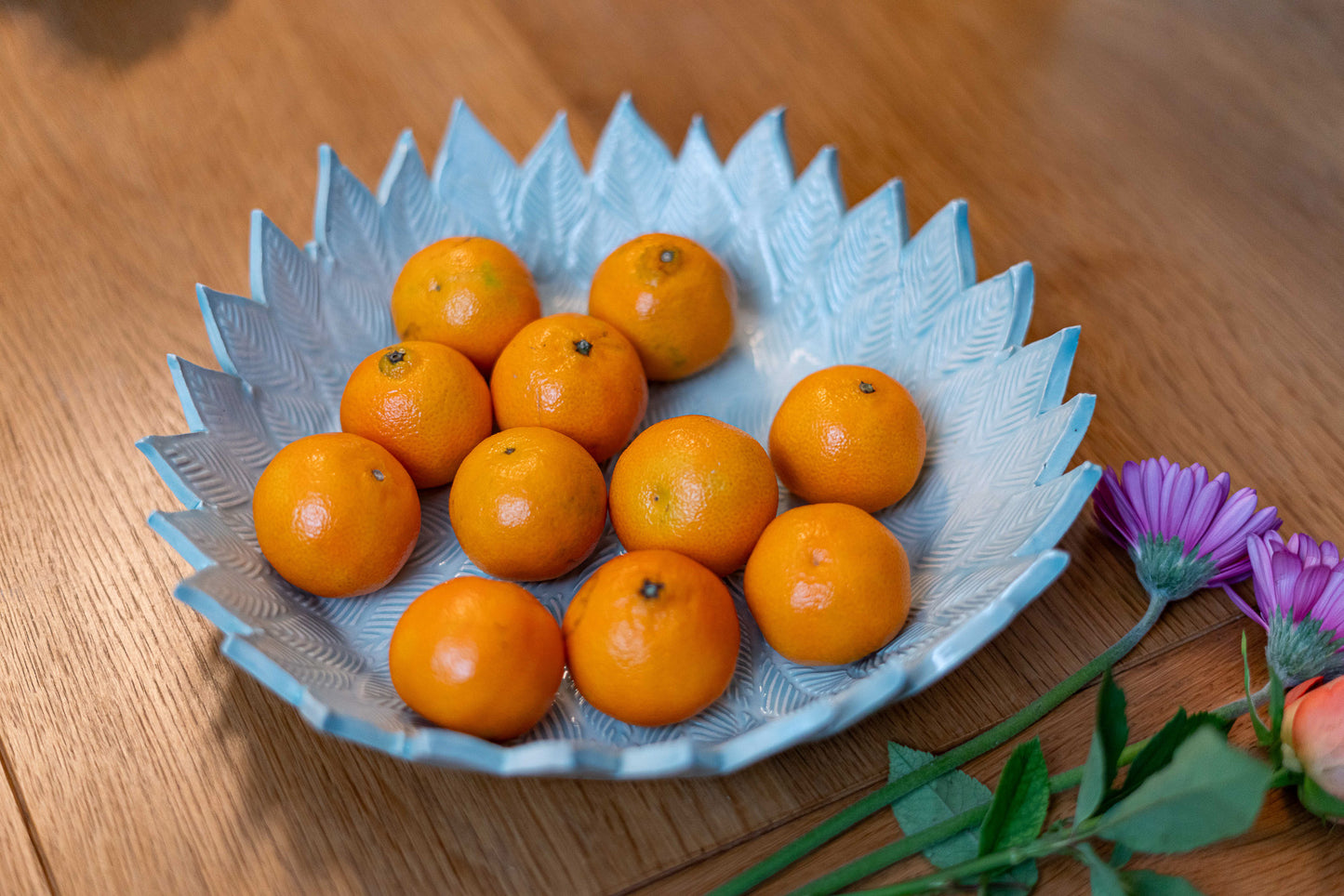 Patterned fruit bowl | Large platter